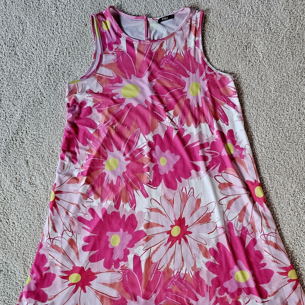 Floral Pink Womens Dress